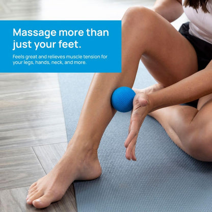 NABOSO Original Neuro Ball - Neuroscience-Based Textured Foot Massage Ball, Professional Myofascial Release Tool for Plantar Fasciitis Relief and Recovery