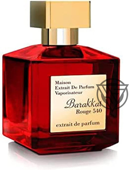 Maison Alhambra Fragrance World Barakkat Rouge 540 for Women - 3.4 oz Extrait De Parfum Spray