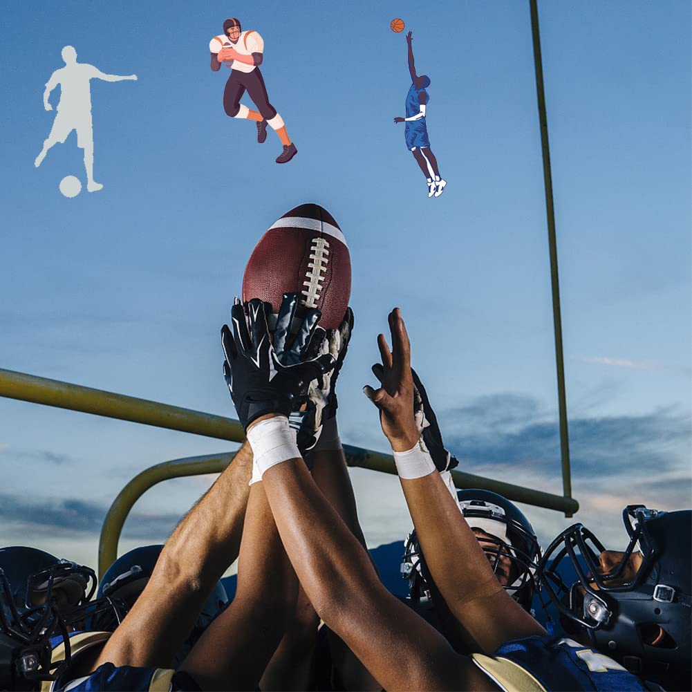 ADMITRY Athletic Tape,5 Pack White Sports Tape,Very Strong No Sticky Residue Wrist Ankle Tape for Gymnastics Boxing Lacrosse Climbing Hockey Bat