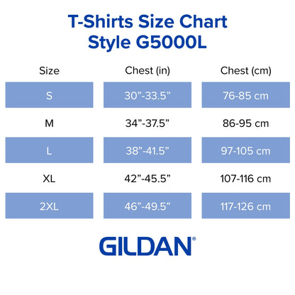 Gildan womens Heavy Cotton Adult T-shirt, 2-pack T Shirt, Black, Large US