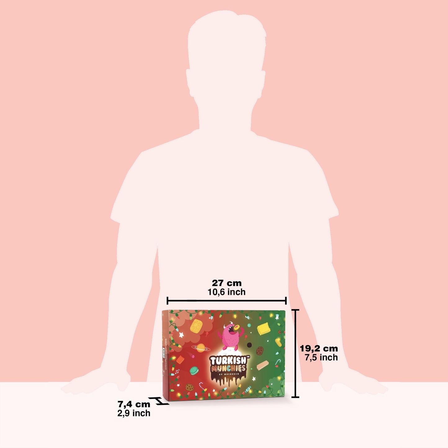 Maxi International Snack Box | Premium Exotic Foreign Snacks | Unique Snack Food Gifts Included | Celebration Theme | Candies from Around the World | 21 Full-Size + 1 Bonus Snacks