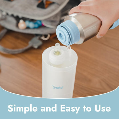 Papablic Portable Travel Baby Bottle Warmer Plus with Large Capacity, 18 oz