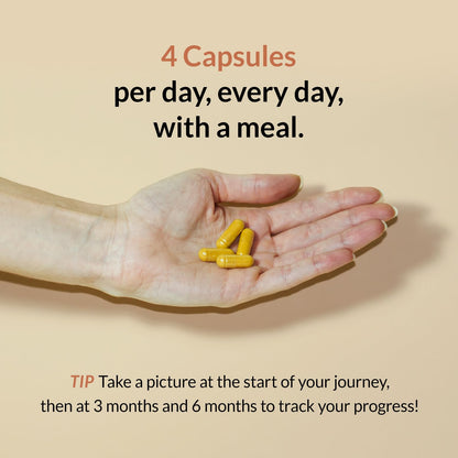 FullyVital Hair Growth Supplement for Women, Ages 35 and Up, Science-Backed Hair Vitamins for Thicker, Fuller Hair with Biotin, Saw Palmetto - Dermatologist Recommended (1 Month Supply, Vegan)