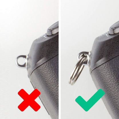 OP/TECH USA Cam Strap - QD | Quick Release Wrist Strap for Digital, Film & Vintage Cameras – Black, Made in USA