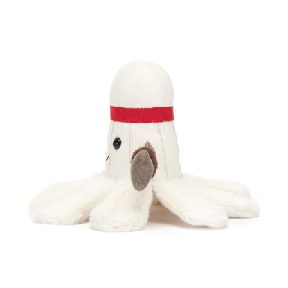 Jellycat Amuseables Badminton Stuffed Toy, 6 inches - Badminton Plush for Sports Fans
