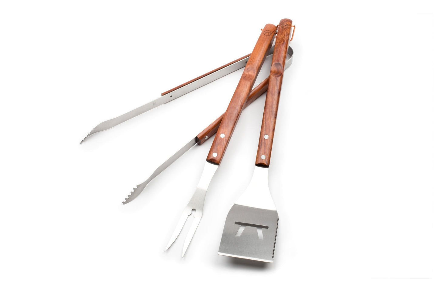 Outset QB00 BBQ, 1 EA, Rosewood 3 Piece Tool Set