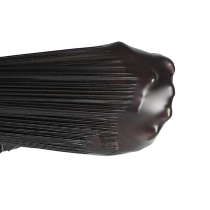 LazyMe T Shirt Bags, Black Plastic Bags with Handles for Grocery and Retail, Bolsas De Plastico Para Negocio, 12x20inch (100pcs)