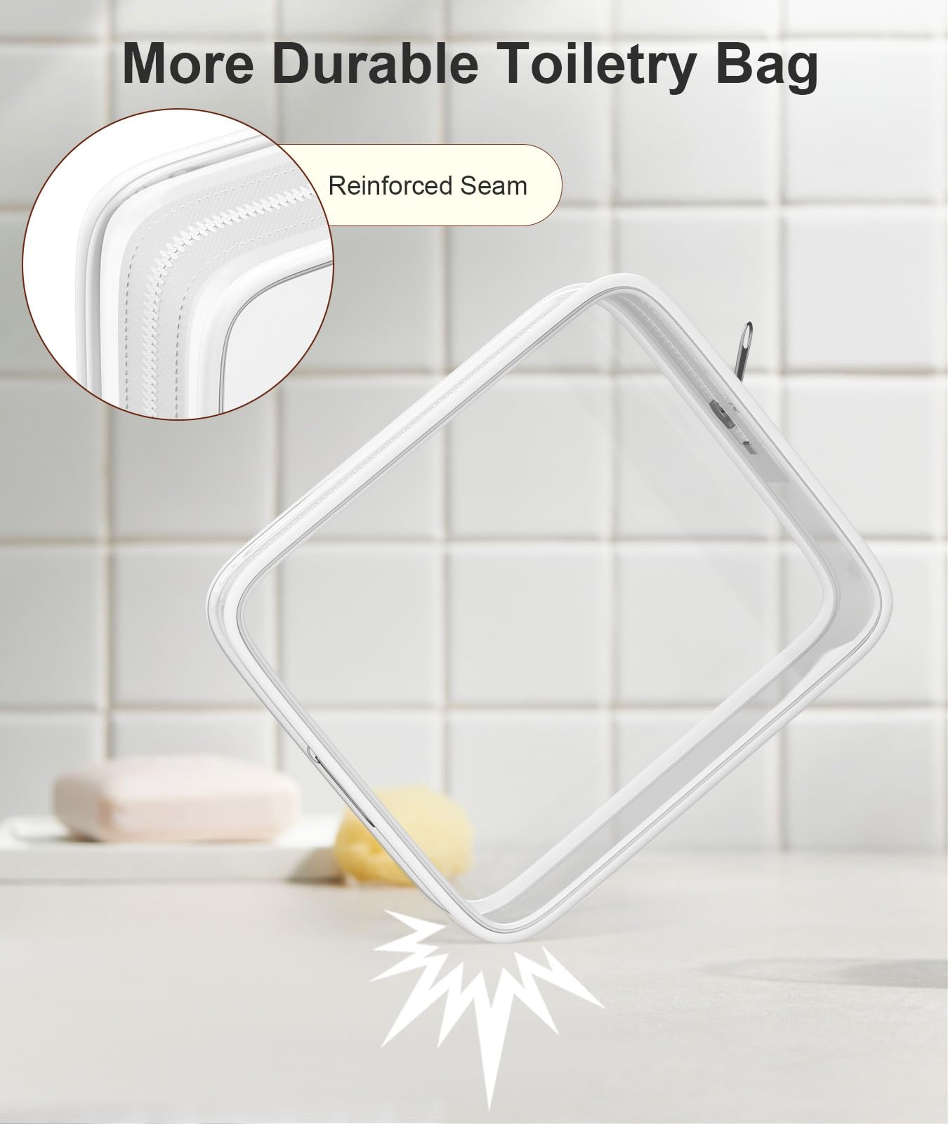 Quatish Travel Bottles for Toiletries 6 Pack, Original Patented Leakproof 3 oz Tsa Approved Travel Size Containers, BPA Free Silicone Shampoo and Conditioner Bottles, Camping Essentials