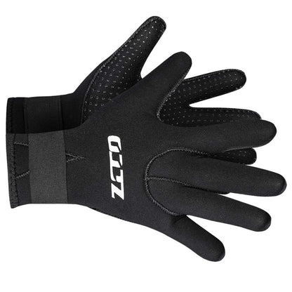 Neoprene Gloves Scuba Diving Gloves Wetsuit Dive Gloves for Men Women Kids, 3MM 5MM Flexible Anti Slip Thermal Five Finger Surfing Glove for Spearfishing Paddling Kayaking Swimming (3mm Black, S)