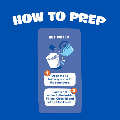 OTOKI Jin Ramen Mild, KOREAN STYLE INSTANT CUP NOODLE, Best Tasting Soup and noodles, Traditional Instant ramen noodles (65g) - 6 Pack