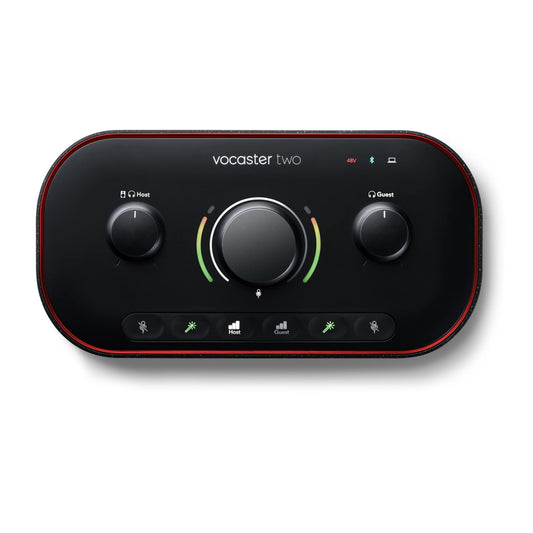 Focusrite Vocaster Two USB-C Podcasting Audio Interface