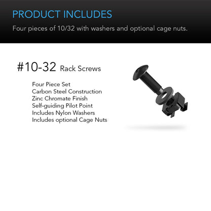 AC Infinity Vented Cantilever 1U Universal Rack Shelf, 10" Deep, for 19” Equipment Racks. Heavy-Duty 2.4mm Cold Rolled Steel, 60lbs Capacity