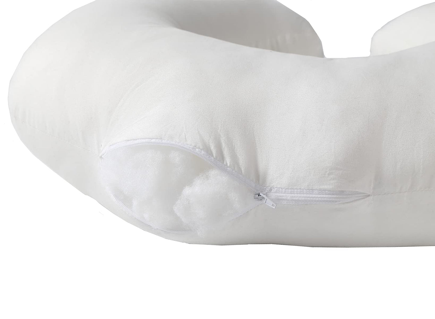 Nursing Pillow and Positioner with Cover for Breastfeeding and Bottle Feeding, Propping Baby, Tummy Time, Baby Sitting Support, Awake-Time Support (Pillow Only, 22" x 17.7" x 5.9")