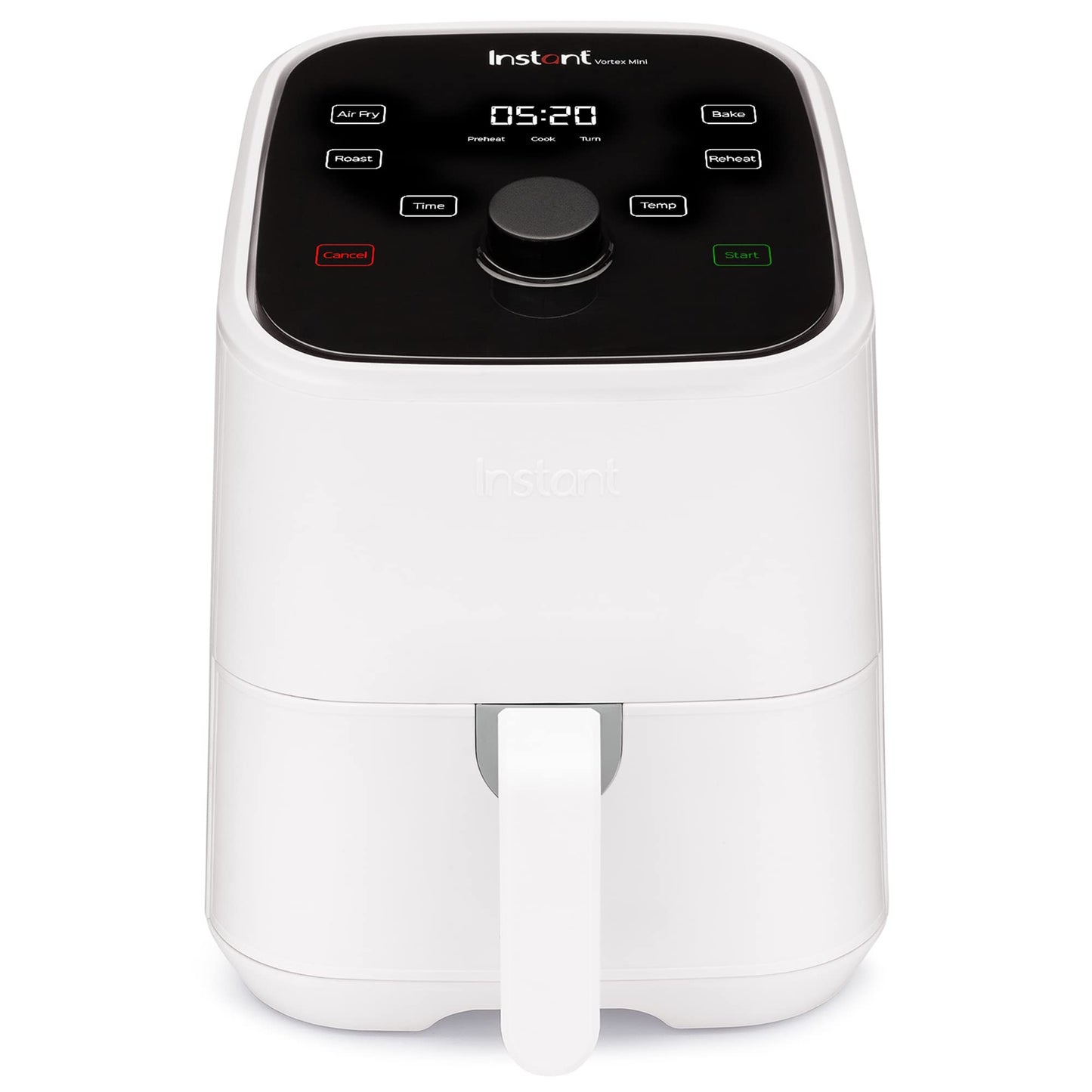 Instant Pot Vortex 2QT Mini Air Fryer,Small Air fryer that Crisps,Reheats, Bakes, Roasts for Quick Easy Meals,Includes over 100 In-App Recipes,is Dishwasher-Safe,from the Makers of Instant Pot, White