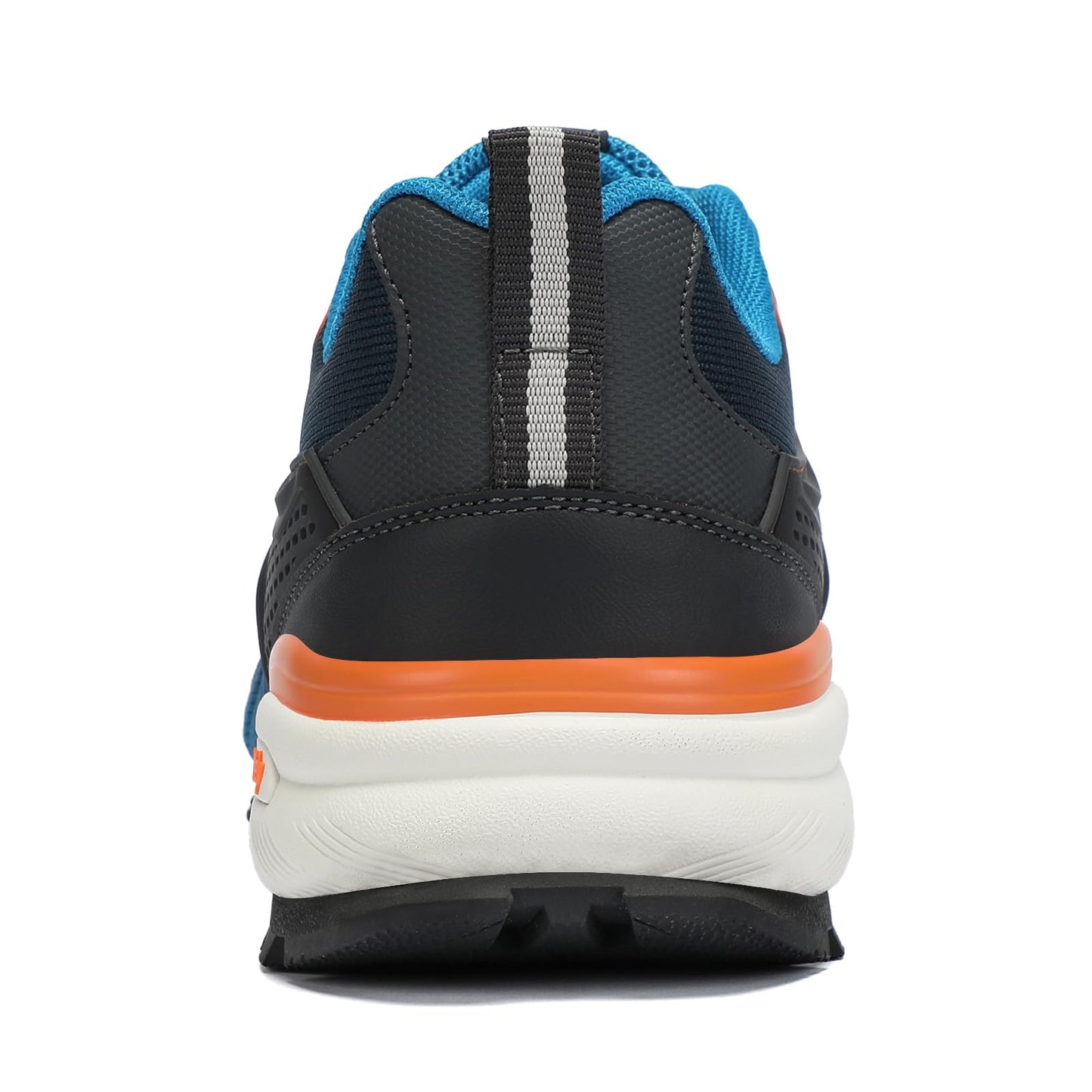 Kricely Men's Walking Shoes Breathable Trail Running Shoes for Men Lightweight Fashion Sneakers for Outdoor Sports Gym Jogging Peacock Blue Size 11.5