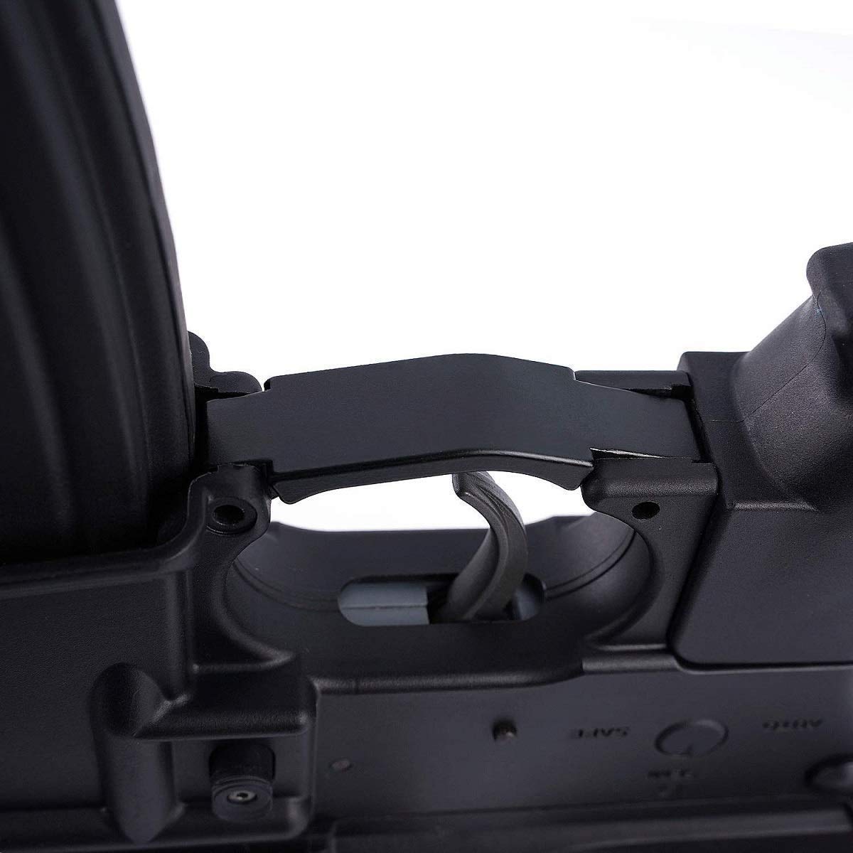 Gotical- Combo of 2-2 Pieces of Durable & Heavy Duty All Aluminum 6061 T6 M Operator Enhanced Drop in Trigger Guard- 2 Pieces Included (Black)