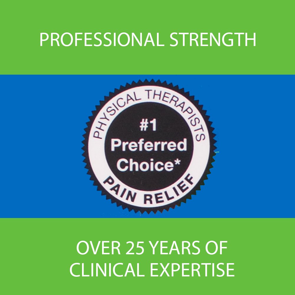 AccuRelief Complete 3-in-1 TENS Unit, EMS, Massager Device - Pain Relief Electric Muscle Stimulator with 4 Electrodes for Neck, Back, and Full Body