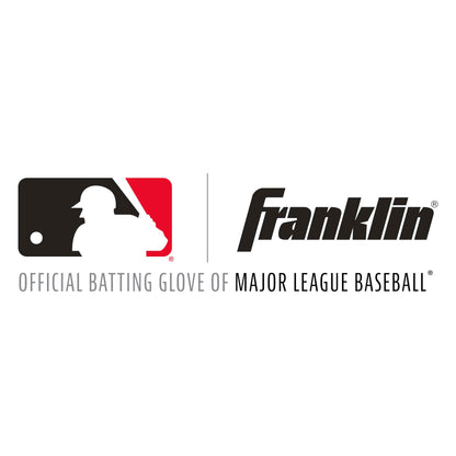 Franklin Sports Classic XT Baseball Batting Gloves Pair - White/White - Youth Large