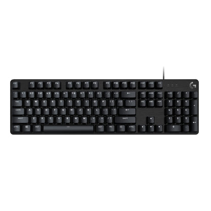 Logitech G413 SE Full-Size Mechanical Gaming Keyboard - Backlit Keyboard with Tactile Mechanical Switches, Anti-Ghosting, Compatible with Windows, macOS - Black Aluminum