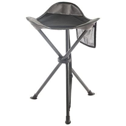 PORTAL Tall Folding Tripod Stool for Outdoor Camping Walking Hunting Hiking Fishing Travel, Support 225 lbs