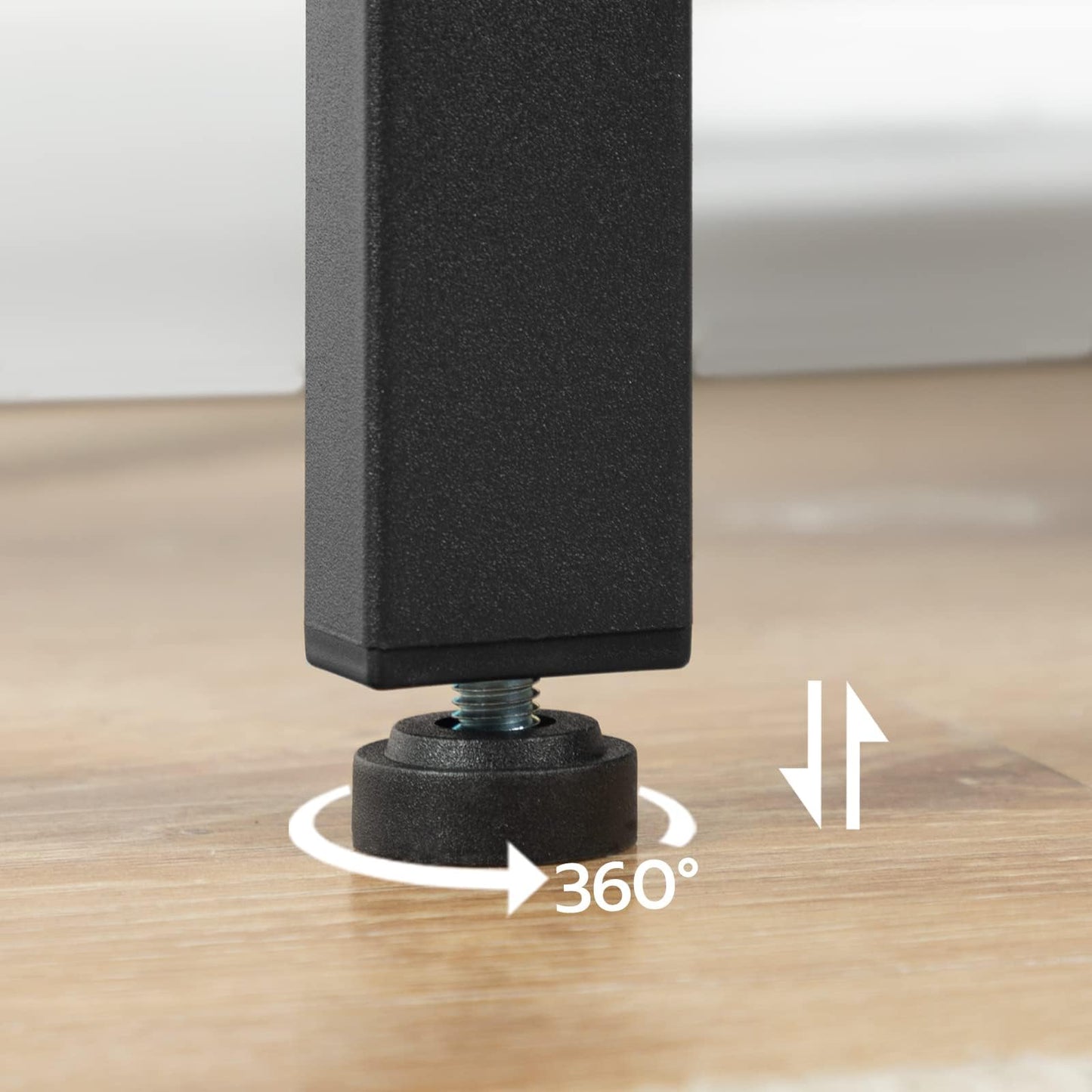 HOOBRO End Table, Simple Rustic Side Table with 3-Tier Storage Shelf, Narrow Nightstand for Small Spaces, for Living Room, Bedroom,Easy Assembly, Industrial Design, Rustic Brown and Black BF14BZ01