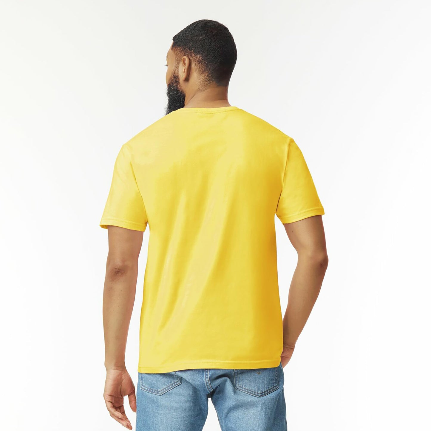 Gildan Softstyle Cotton T-Shirt, Style G64000, Multipack, Daisy (2-Pack), Small