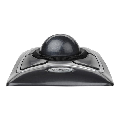 Kensington Expert Trackball Mouse (K64325), Black Silver, 5"W x 5-3/4"D x 2-1/2"H