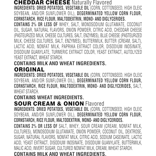 Pringles Potato Crisps Chips, Lunch Snacks, Office and Kids Snacks, Snack Packs, Variety Pack, 12.9oz Box (18 Cups)