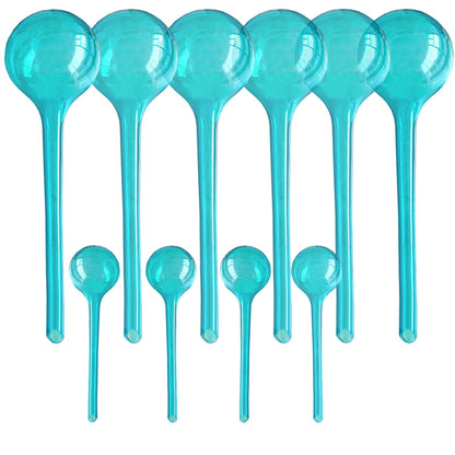 10pcs Plant Self Watering Globe Stakes, Plant Watering Stakes Automatic Plant Watering Bulb System Spikes, Flower Automatic Watering Device, Garden Self Waterer for Indoor Outdoor Plant