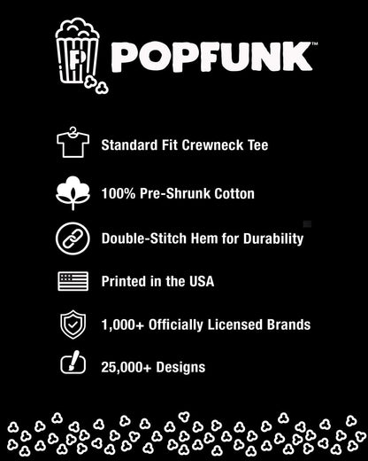 Popfunk Adventure Time Marceline Concert Cartoon Network T Shirt (Medium)