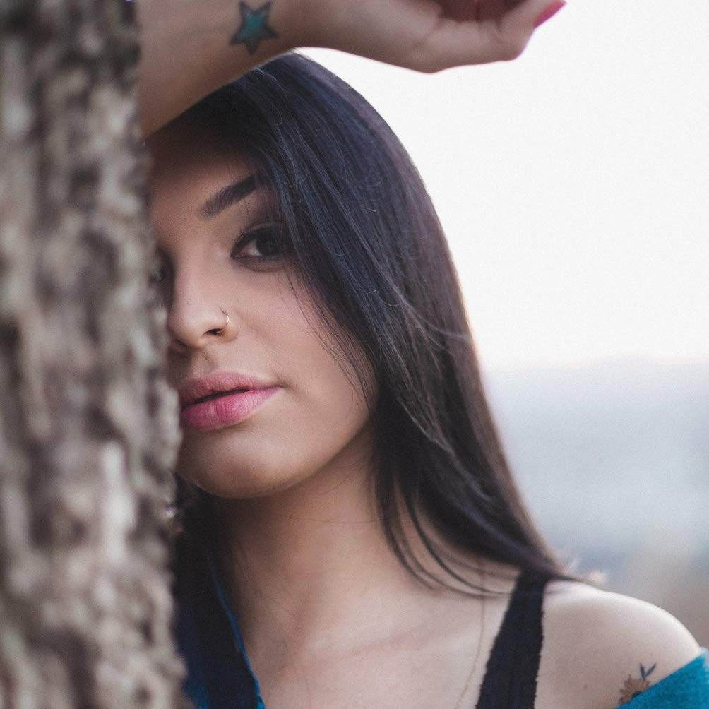 LUCKYJEWUS 14k Gold Filled 20G Small Thin Nose Ring Hoop for Women, 6mm - 7mm Adjustable Nostril Piercing Jewelry