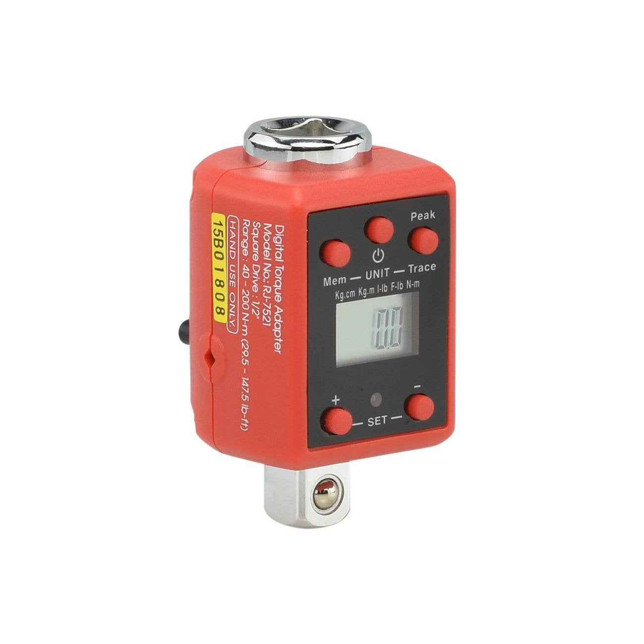 NEIKO 20741A 1/2” Digital Torque Adapter, 29.5-147.5 Ft-Lb, 1/2” Drive Digital Torque Wrench Converter/Torque Wrench Adapter, Alert Signals Torque Setting, Calibrate Digital & Analog Torque Wrench