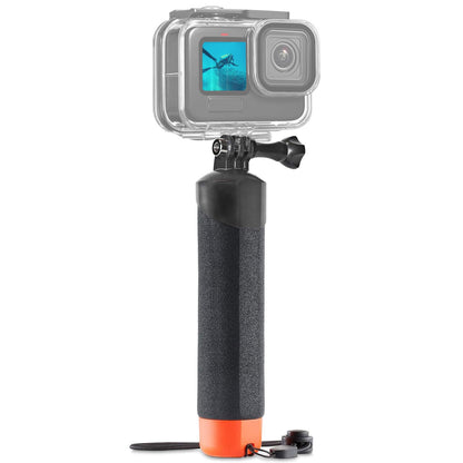 FitStill Waterproof Monopod Floating Hand Grip for Go Pro Hero 13/12/11/10/9/8/7/6/5/4/3 Session DJI Osmo and Other Action Cameras.Snorkeling Underwater Diving Pole Stick