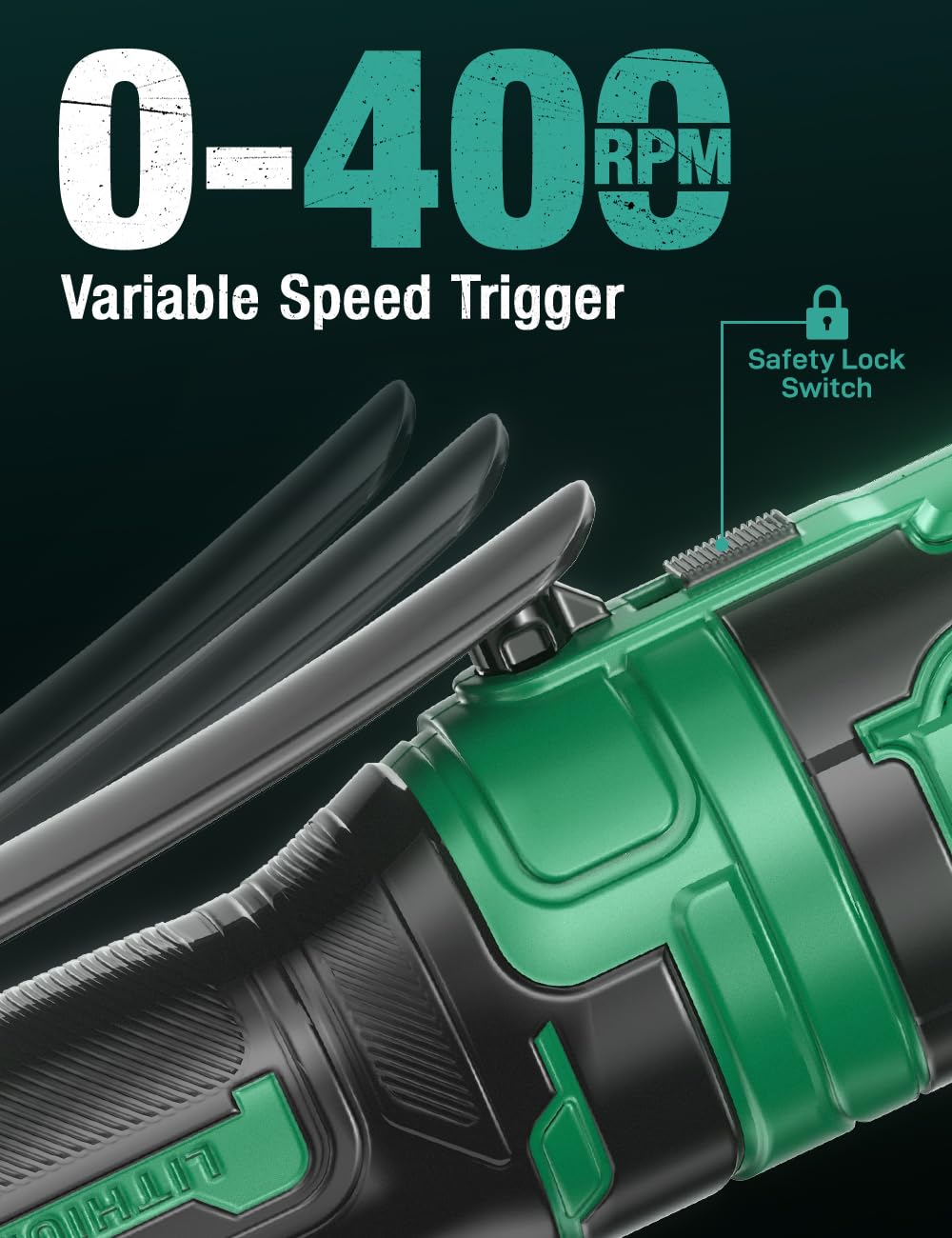 KIMO 20V Cordless Ratchet Wrench 3/8 Set, 74 Ft-lbs 400 RPM Electric Ratchet Wrench, Battery Powered Ratchet with 7 Sockets, 3" Extension Bar, 1/4" Adapter, 2-Pack Lithium-Ion Batteries, Fast Charger