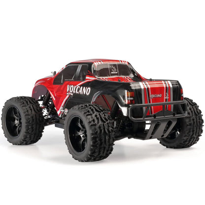 Redcat Racing Electric Volcano EPX Truck with 2.4GHz Radio, 7.2v 1800mAh NiMh and Charger Included (1/10 Scale), Red