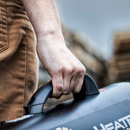 Mr. Heater MH60QFAV 60,000 BTU Portable Propane Forced Air Heater, 19.75 x 11.50 inches, black