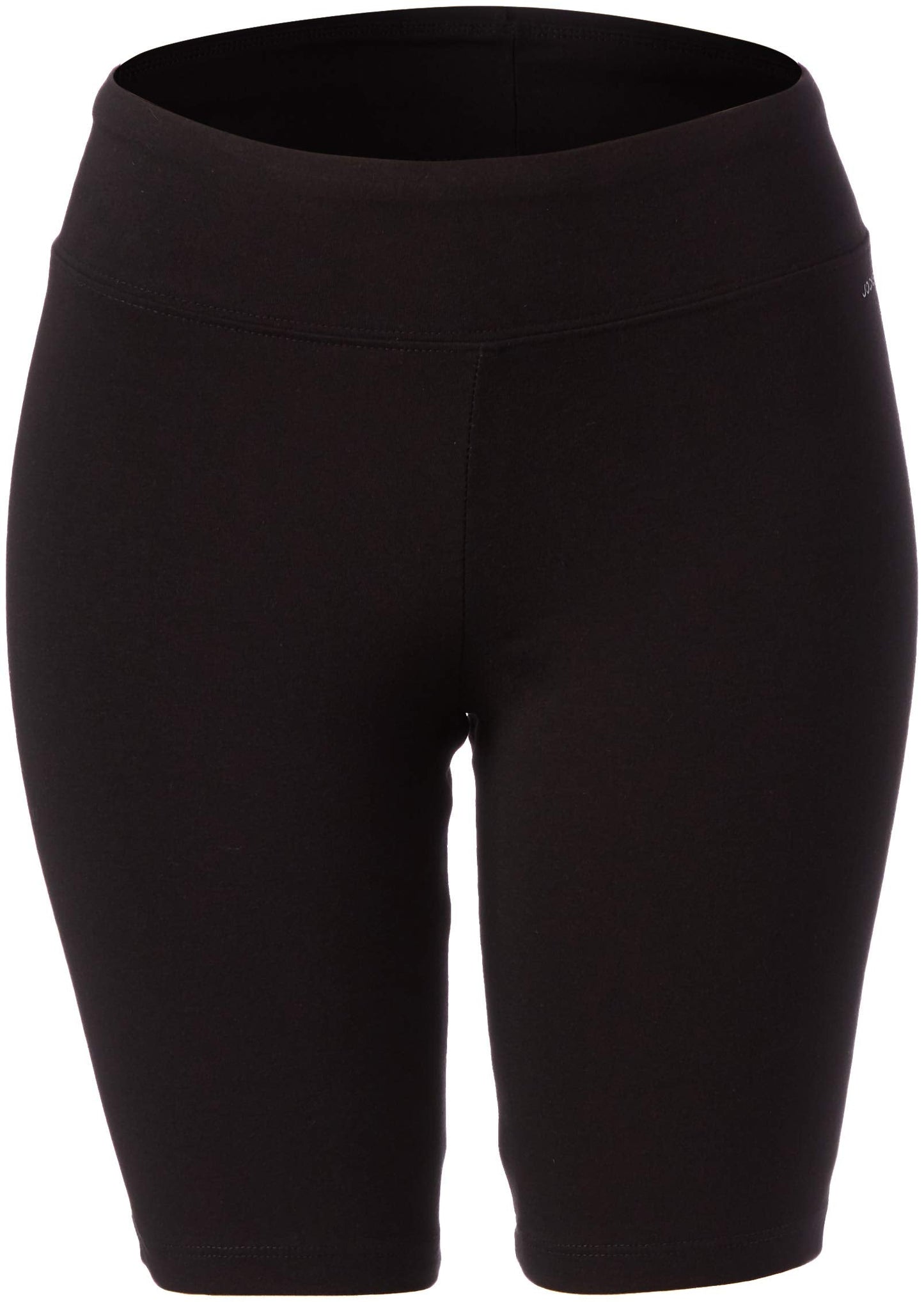 Jockey Women's 9'' Bike Short with Wide Waistband, Deep Black, Medium
