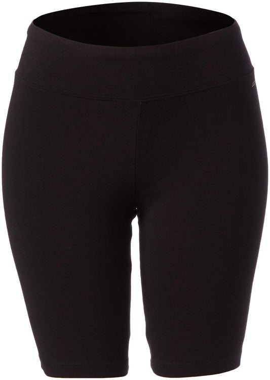 Jockey Women's 9'' Bike Short with Wide Waistband, Deep Black, Medium