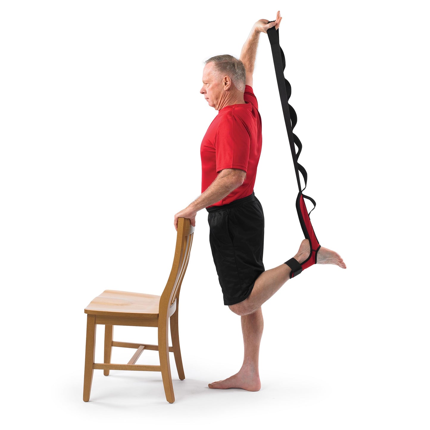 OPTP The Original Stretch-EZ, USA Made Top Choice Plantar Fasciitis Stretcher, Hamstring Stretch Strap and Achilles Tendon Stretcher, Stretching Strap for Physical Therapy