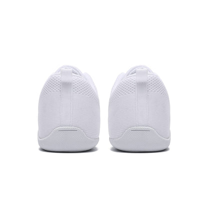 LANDHIKER White Cheer Shoes Girls Youth Cheerleading Shoes Fashion Sports Shoes Training Athletic Shoes Flats Dance Girls Size