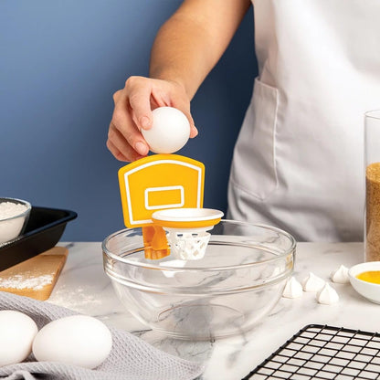 OTOTO Dunk N' Egg Yolk Separator Funny, Unique Kitchen Gadgets, Kitchen Accessories, Unique Cooking Gifts, Basketball Stuff