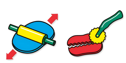 6-Piece Kids’ Dough Tool Set – Colorful, Child-Safe Modeling Clay Accessories for Small Hands