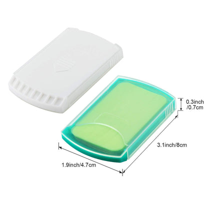 HongyiTime 2 Boxs (100 Sheets) Hand Washing Soap Sheets for Outdoor Travel,Portable Camping Hand Soap,Hiking Washing Hand Bath Paper Soap for Travel,BBQ,Party,School,Girls