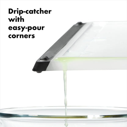 OXO Good Grips 2-Piece Plastic Cutting Board Set (Pack of 1),Clear