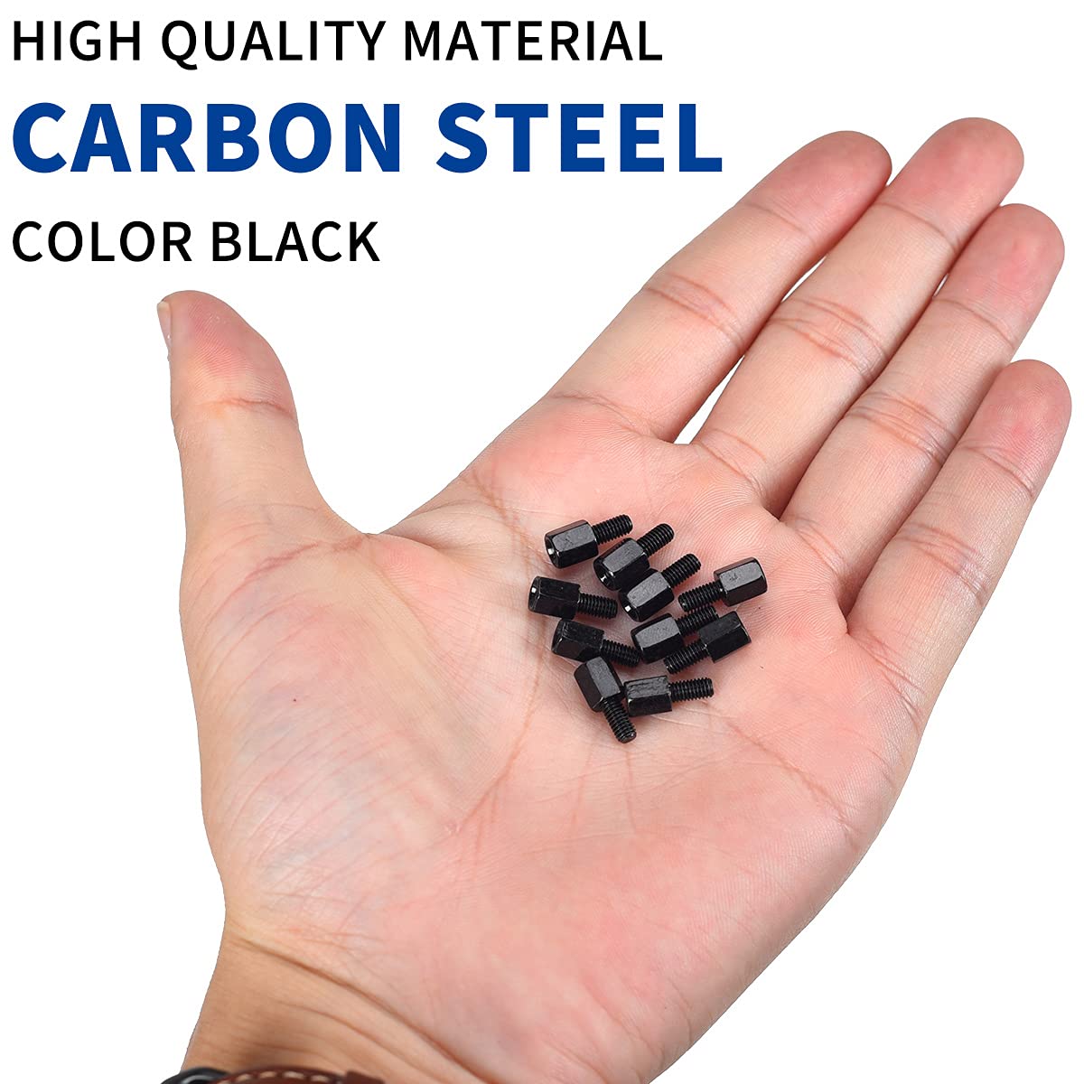 400PCS Computer Screws Motherboard Standoffs Assortment Kit for Universal Motherboard, HDD, SSD, Hard Drive,Fan, Power Supply, Graphics, PC Case for DIY & Repair