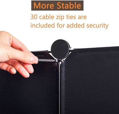 HOMIDEC Closet Organizers and Storage, 12 Cube Storage Organizer, Portable Closet Organization Clothes Shelves for Kids, Closet, Bedroom, Bathroom, Office, Black