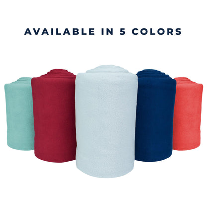 OSAGE RIVER Sleeping Bag Liner, Microfiber Fleece Travel Sheet Sleep Sack for Camping Travel Backpacking, Lightweight Zippered Sleeping Bag Inner Liner, Adults & Kids, Red