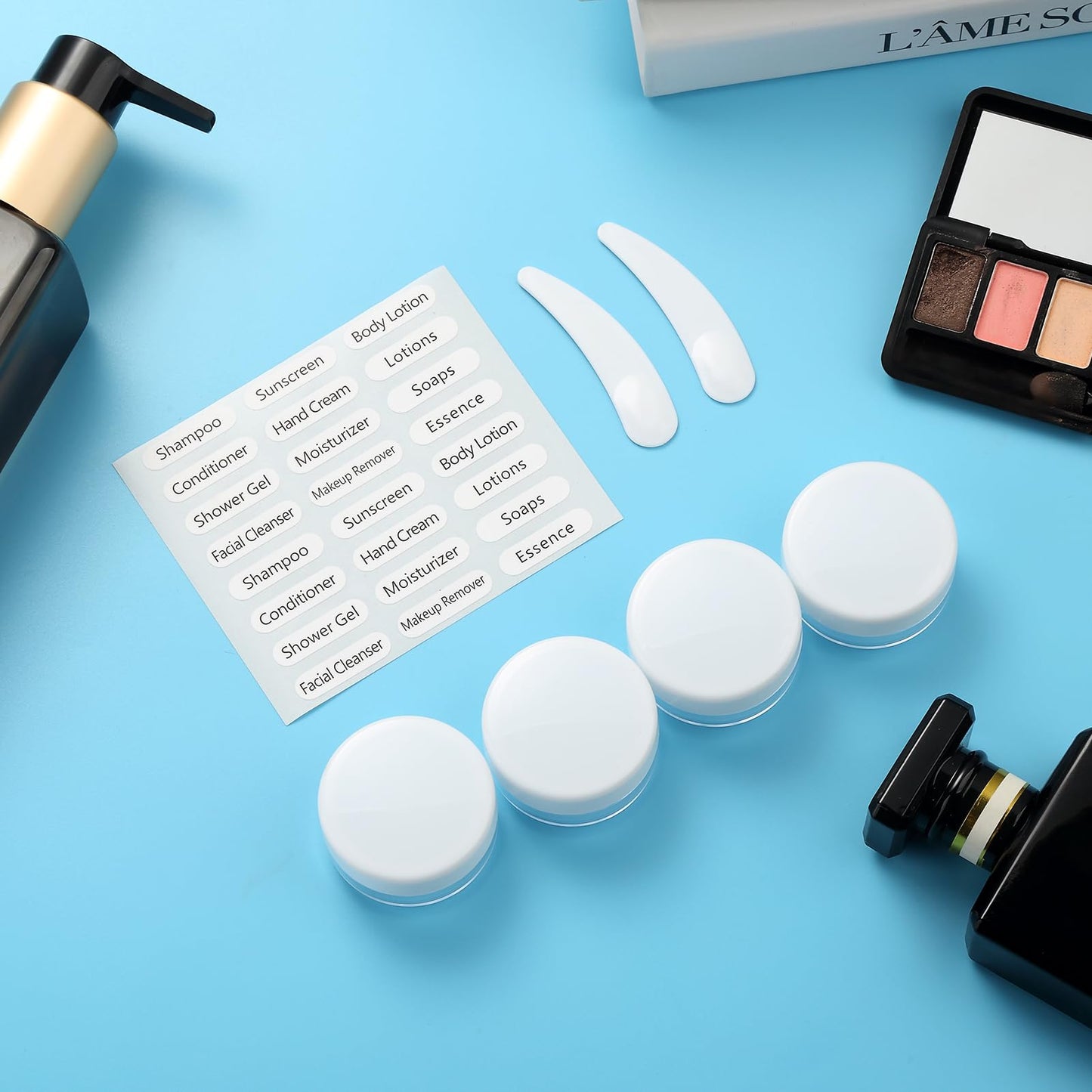 Mrsdry 16 Pack Travel Bottles Set, TSA Approved Leak Proof Silicone Squeezable Containers for Toiletries, Refillable Travel Accessories for Conditioner, Shampoo, Lotion & Body Wash Accessories