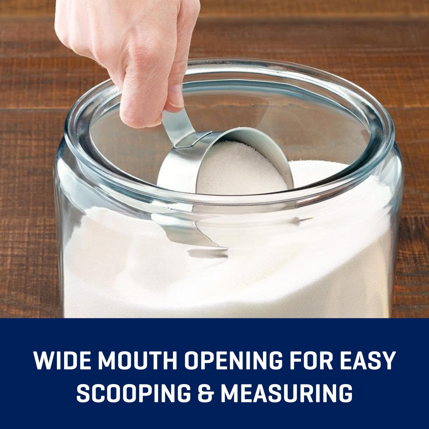 Anchor Hocking Heritage Hill 1 Gallon Glass Jar with Lid, Set of 2