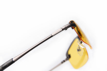 Night Driving Glasses Anti Glare Polarized With Stylish Case - Night Vision Glasses - Tac Glasses - Night Glasses for Driving - Nighttime Glasses